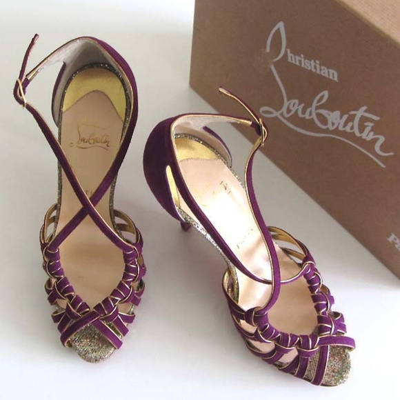 CHRISTIAN LOUBOUTIN 8 Mignons strappy sandals 39.5 - Picture 2 of 8